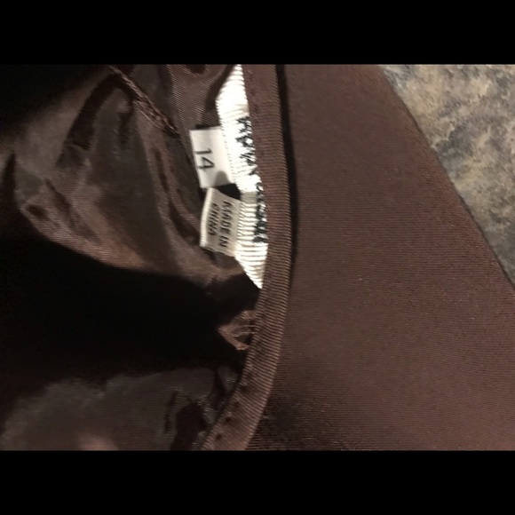 Brown mid- length Skirt - Picture 2 of 6